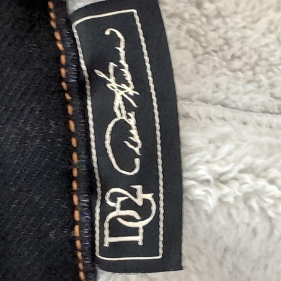 DG2 Black/ Cream Women's Sherpa Coat,Black Wash Size L. - Picture 8 of 11